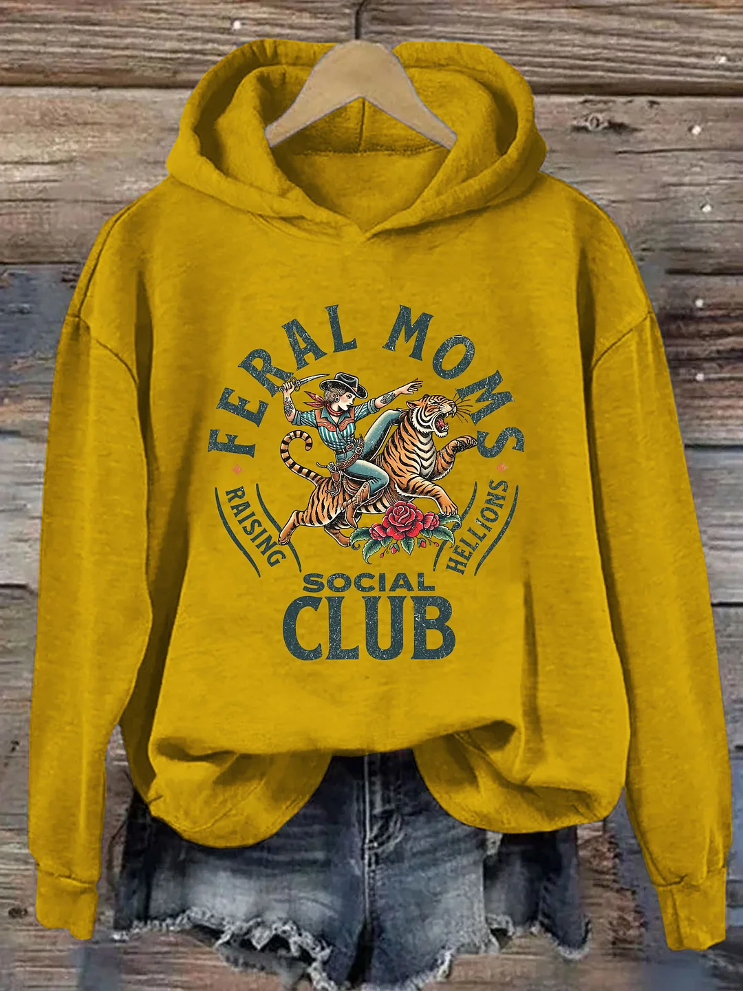 Feral Moms Social Club Hoodie