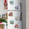 (US Local)6Pcs Diamond Painting Fridge Magnets Diamond Art Craft Kit