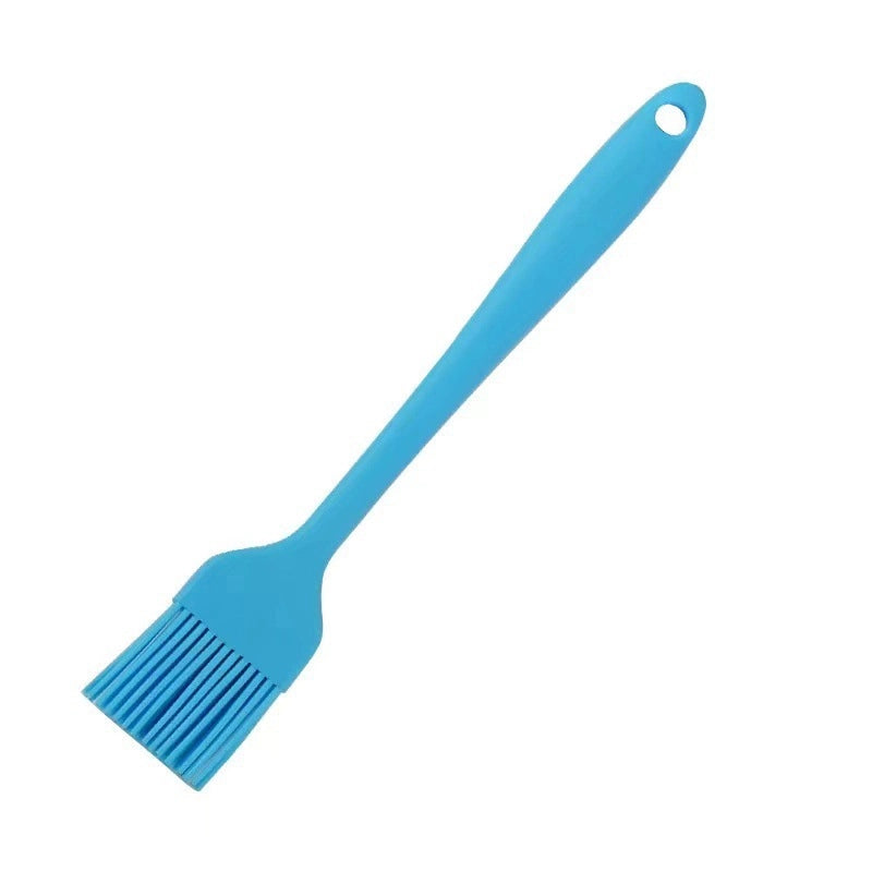 Direct Silicone Oil Brush Barbecue Brush High Temperature Resistant Integrated Brush Baking Tools Scraper Household Silicone Brush Trumpet