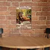 Cat on Chair - Metal Tin Signs(12*16Inch) - Animal