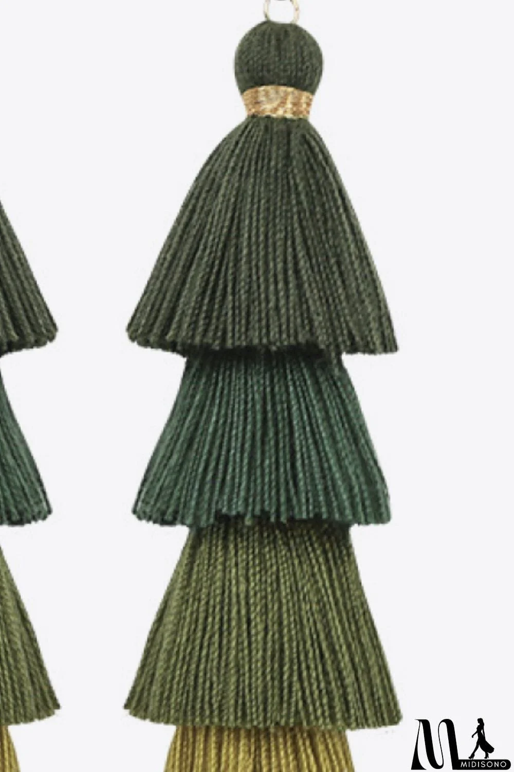 MidiSono - Layered Tassel Earrings