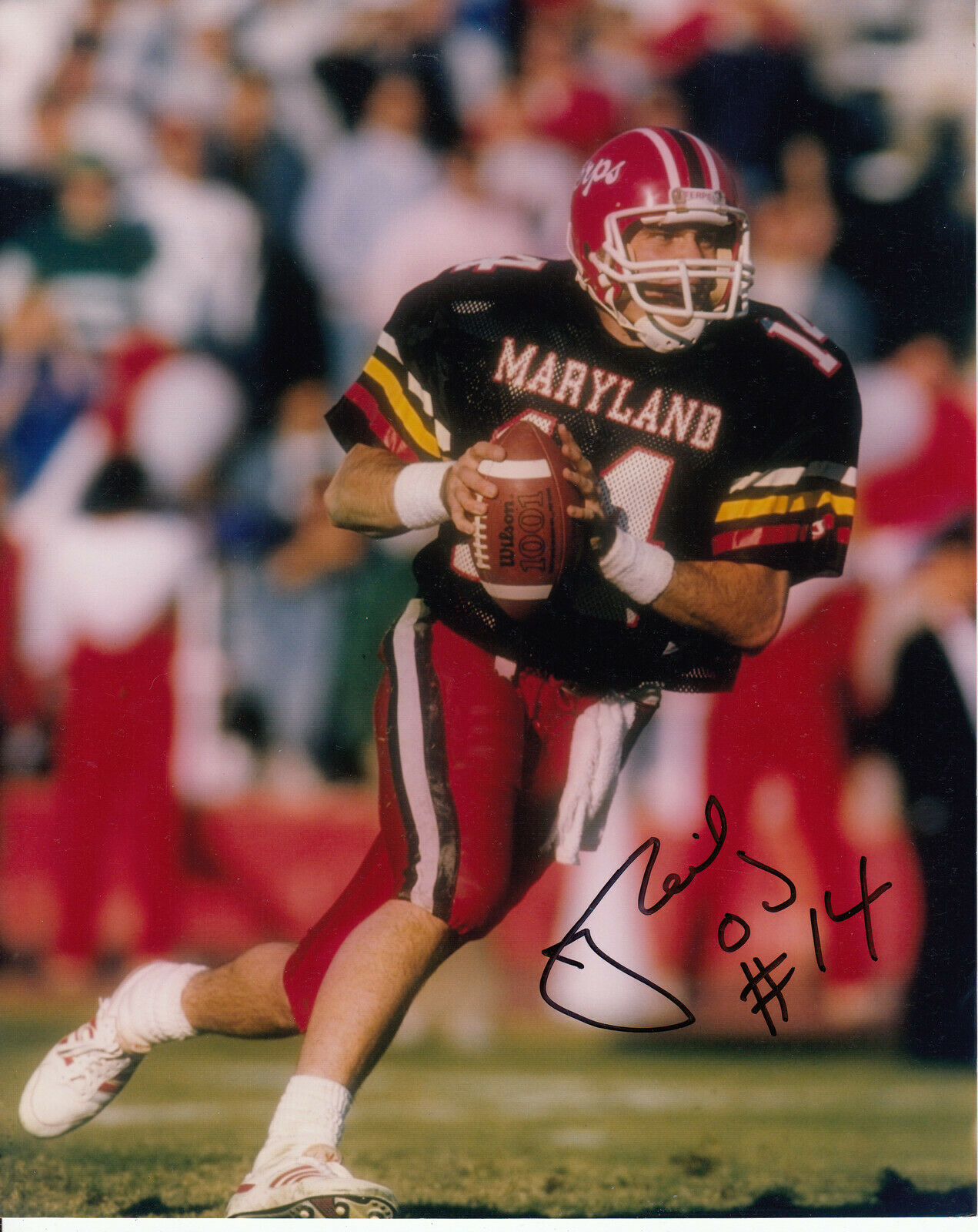 Neil O'Donnell #0 8x10 Signed Photo Poster painting w/ COA Maryland Terps 031019