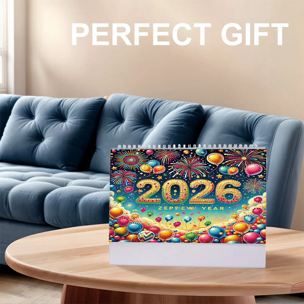 5D/DIY Calendar Crystal Painting Desk Calendars Kit Diamond Decorations Calendar