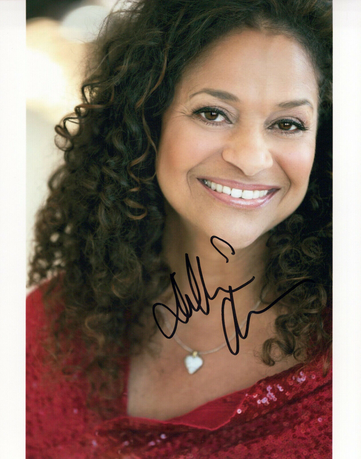 Debbie Allen glamour shot autographed Photo Poster painting signed 8x10 #2