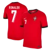 RONALDO #7 Portugal Home Soccer Jersey EURO 2024