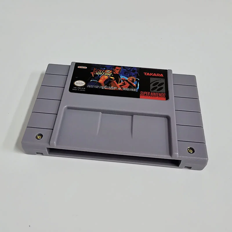 Art of Fighting SNES For Super Nintendo Entertainment System - 16 Bit US Version Game Cartridge