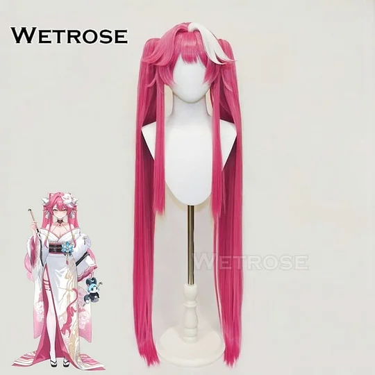 Wetrose】In Stock Raora Panthera Cosplay Costume Pink Cat