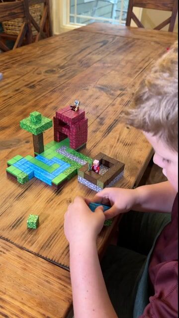 Magnetic Building Blocks