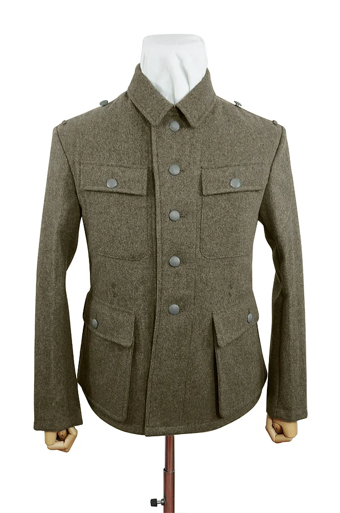   Elite German M1943 EM Brown Wool Tunic Feldbluse German-Uniform