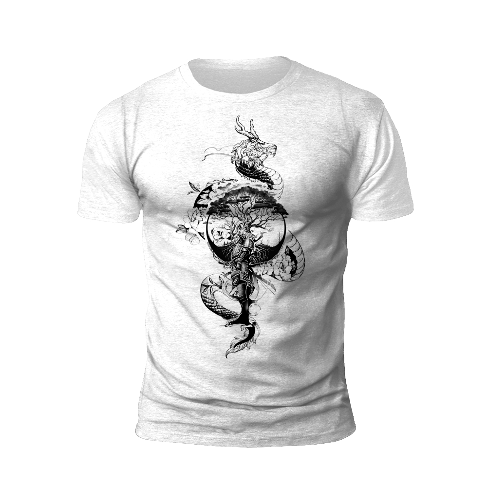 Yin Yang Dragons: Balance in Harmony T-shirt