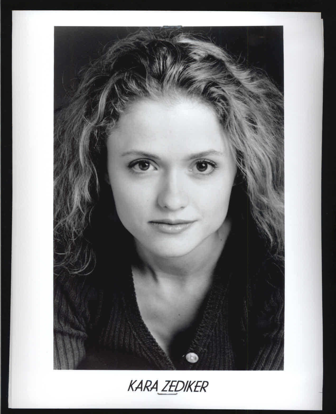 Kara zediker - 8x10 Headshot Photo Poster painting w/ Resume - Standing by