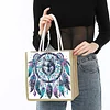 DIY Dreamcatcher Diamond Painting Shopping Bag Diamond Tote Handbag