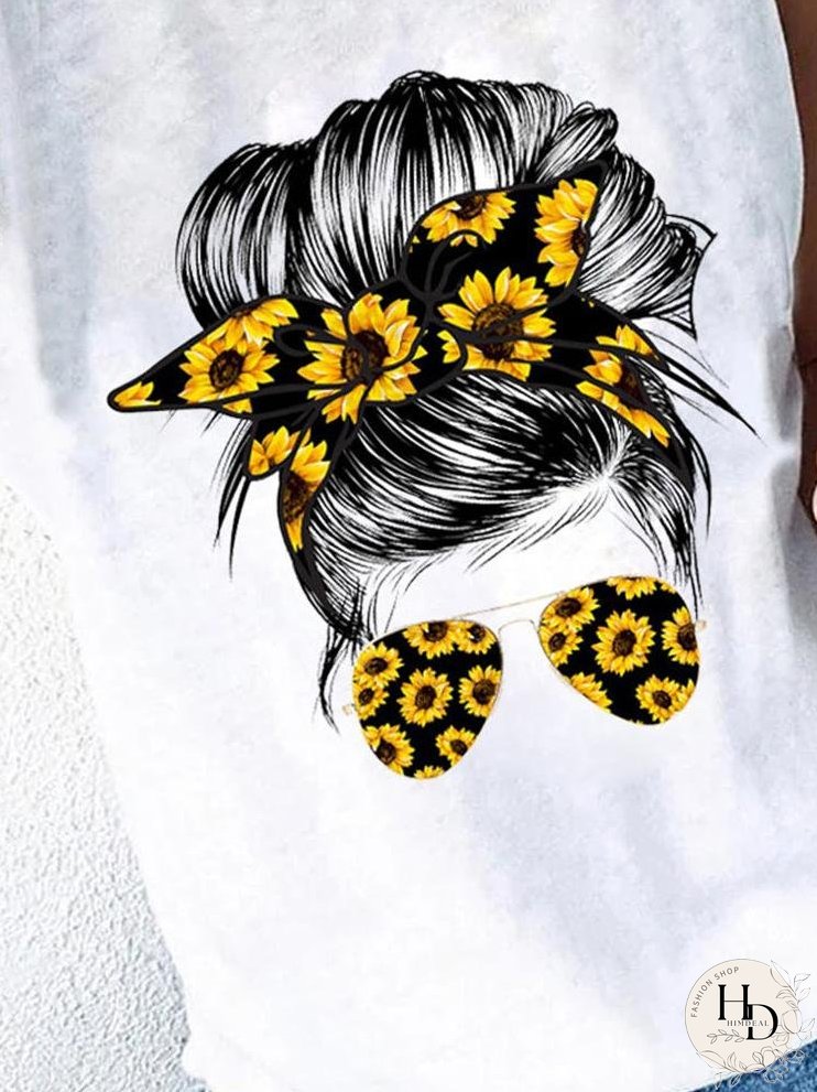 Casual Printed Sleeveless Tank Top for Women