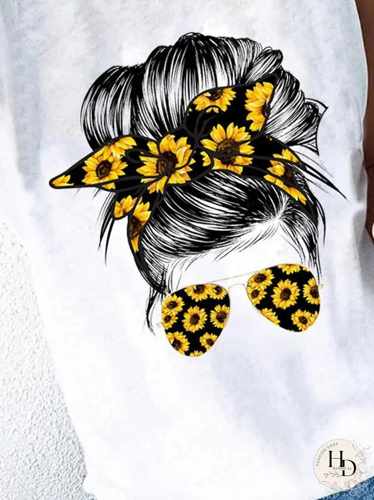Casual Printed Sleeveless Tank Top for Women