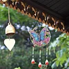 Butterfly DIY Diamond Painting Wind Chimes Crystal Window Suncatcher Craft Set Birthday Gifts Home Garden Decor