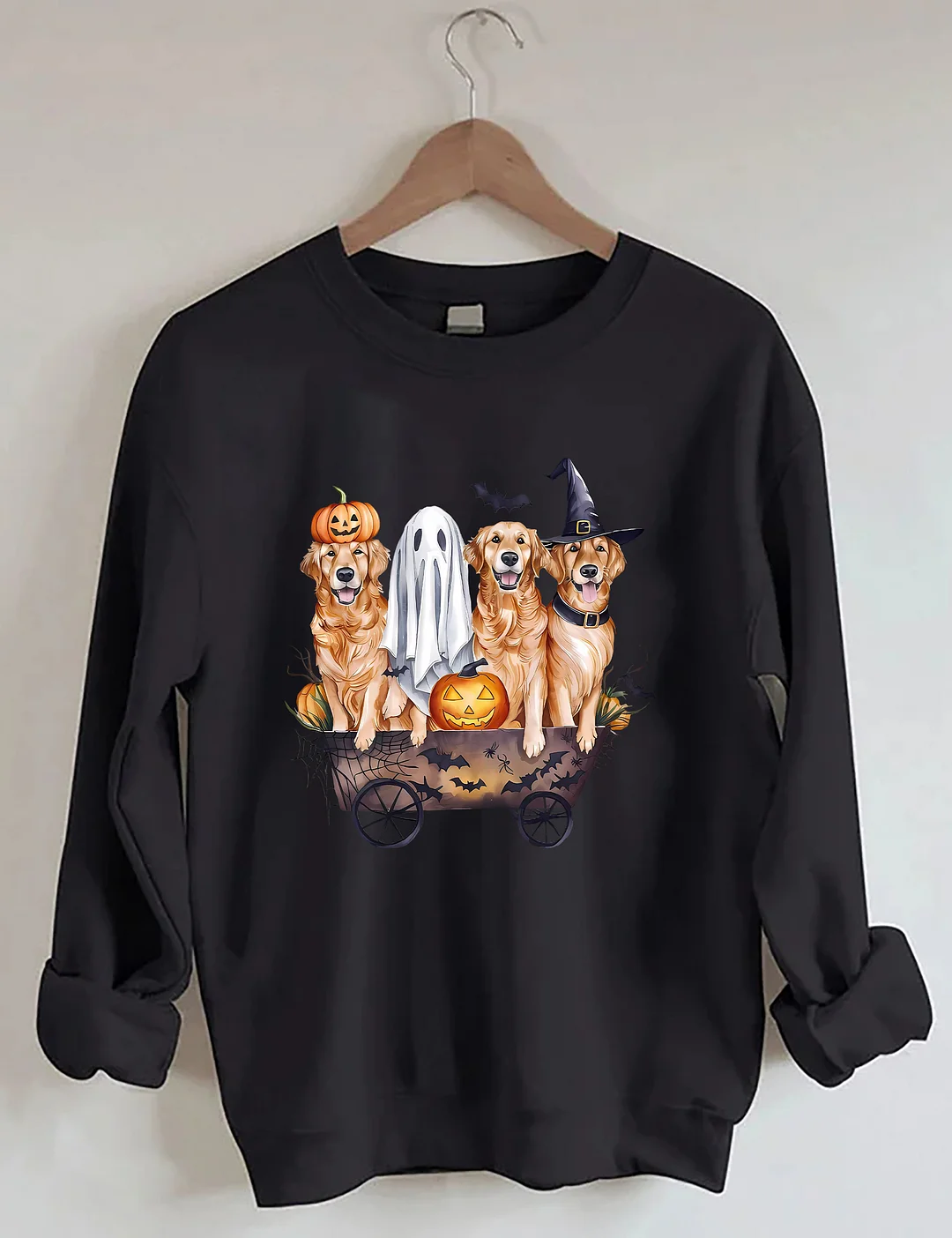 Golden Retriever Halloween Sweatshirt
