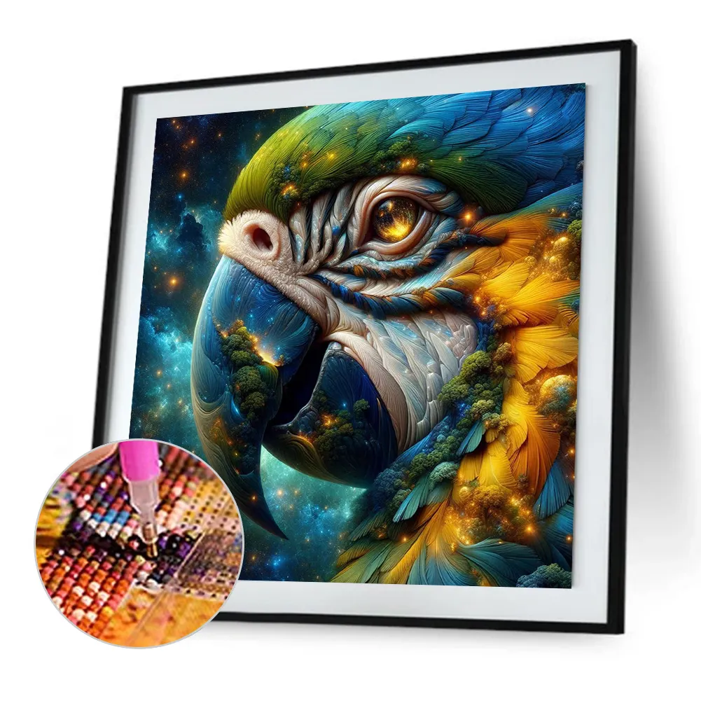Diamond Painting - Full Square Drill - Parrot(Canvas|45*45cm)