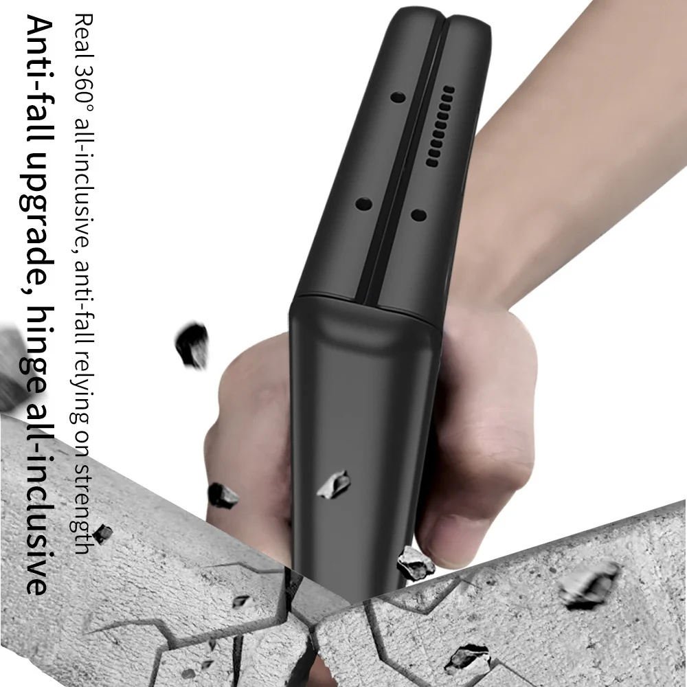 Hard Shell Case for Galaxy Z FOLD Series Magnetic Hinge Stand