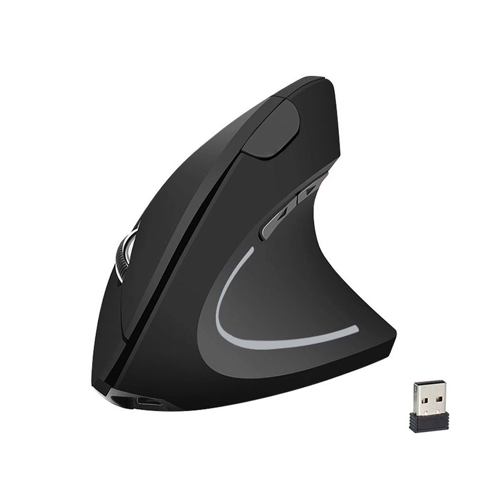 

1600 DPI Wireless Rechargeable Optical Vertical PC Mouse for Office Gamers, 501 Original