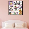 11CT Halloween - Stamped Cross Stitch 41*41cm/16.14*16.14in(Brand)