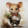 Winter Rat - 11CT Stamped Cross Stitch 40*40cm