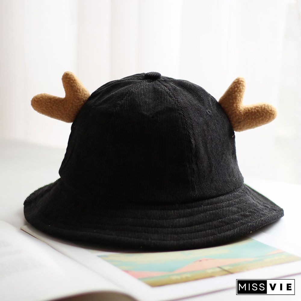 Cat Ears Angel Devil Antlers Fisherman Hat
