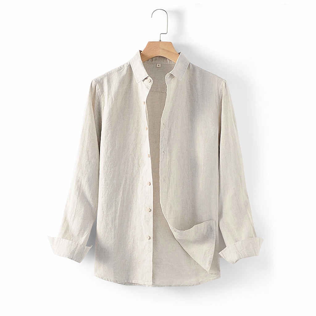 100% European Linen Shirt REAL SILK LIFE