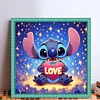 Stitch'S Love Under The Stars-11CT Stamped Cross Stitch 40*40cm/15.75*15.75in
