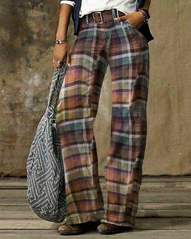 Casual Pants Thin Jeans Wide Leg Pants