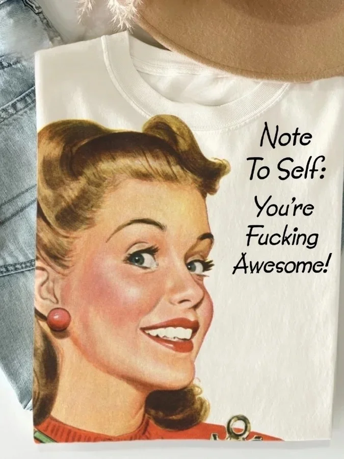 Eagerlys  You're Fucking Awesome T-shirt Eagerlys