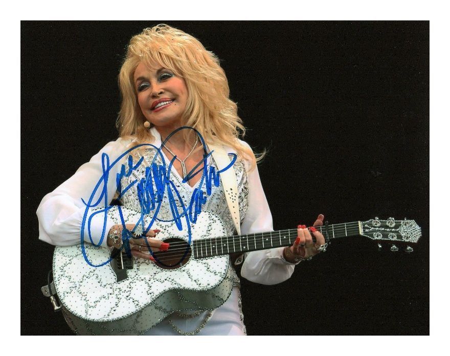 DOLLY PARTON AUTOGRAPHED SIGNED A4 PP POSTER Photo Poster painting PRINT 1