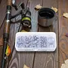81PCS Egg Fishing Tackle Set Line Sinkers Hook Connector for Bass Fishing Tackle