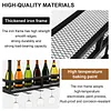 [US Local Warehouse] Bar Liquor Bottle Display Shelf Wall-Mounted Wine Storage Rack Home Glass Holder