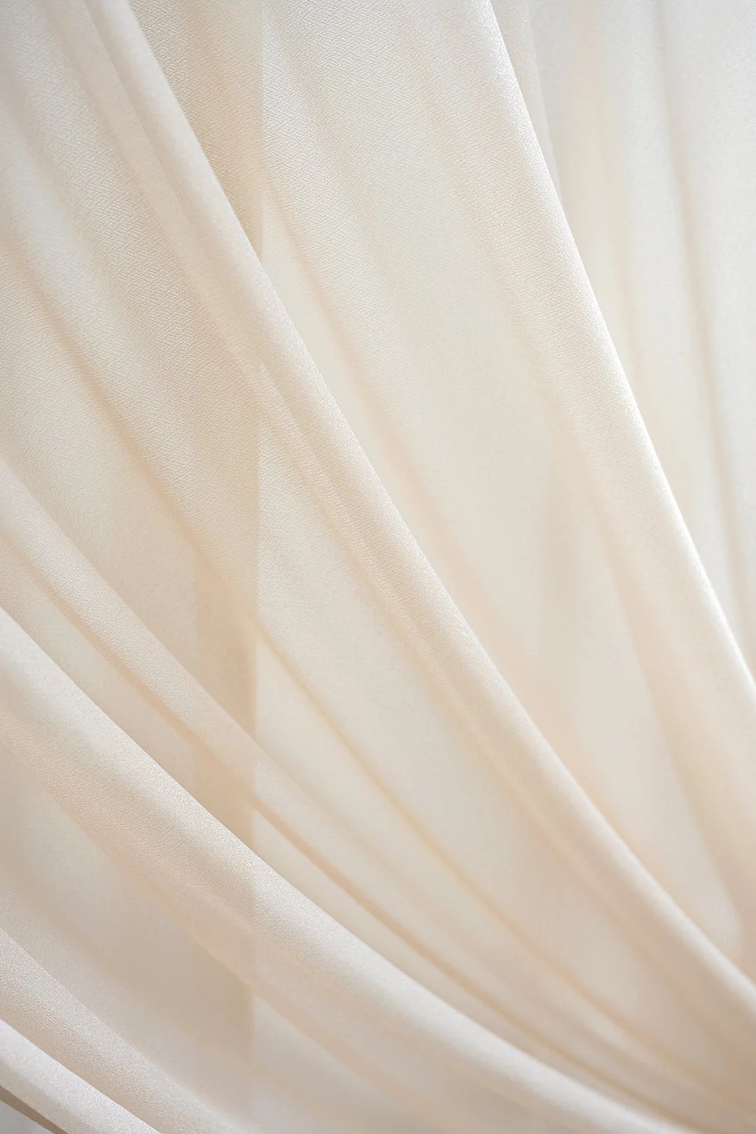 2-Layer Wedding Backdrop Curtains 59" x 10ft (Set of 2) - 8 Colors