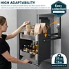 [US Local Warehouse] 2 Tier Pull Down Shelf Heavy Duty Cabinet Organizer for Kitchen Pots Pans