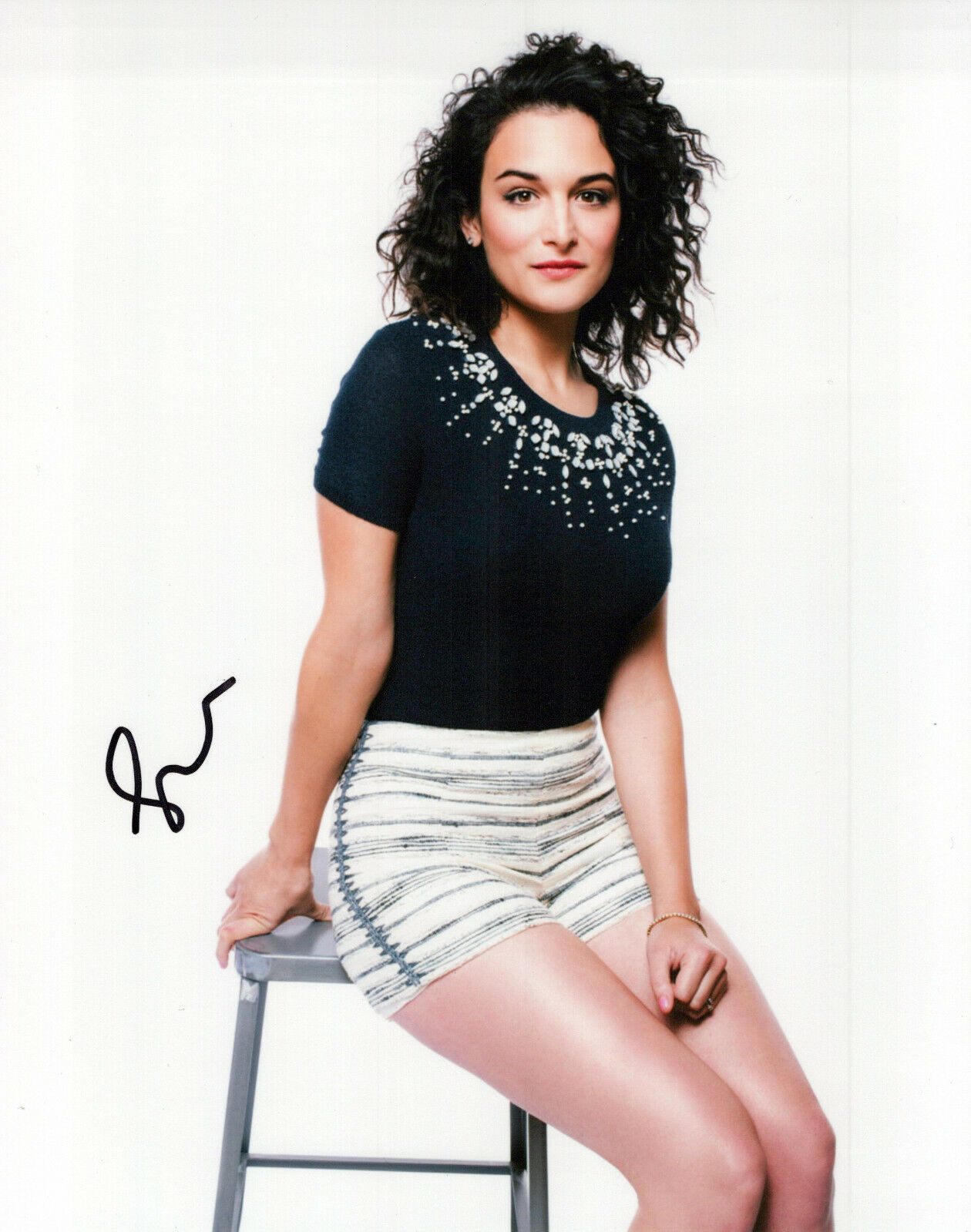 Jenny Slate glamour shot autographed Photo Poster painting signed 8x10 #1