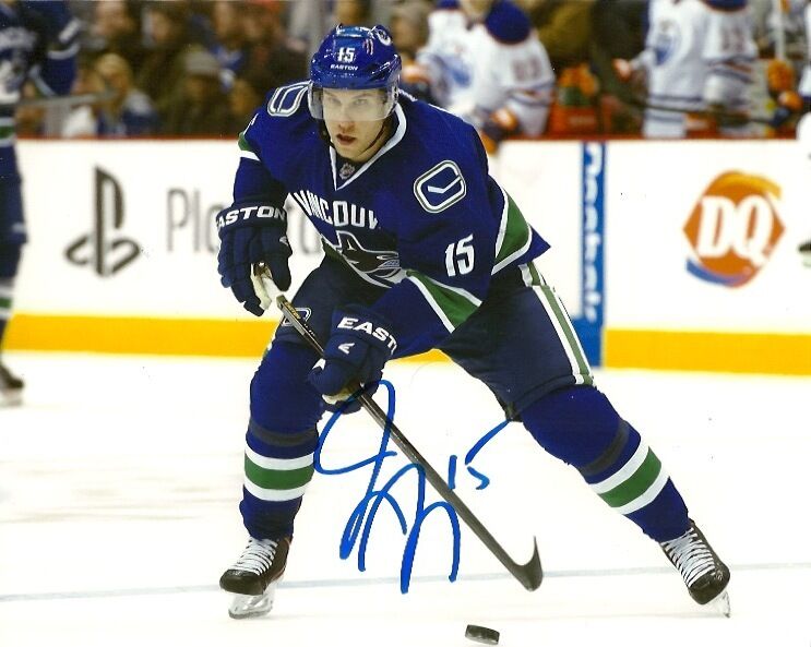 Vancouver Canucks Derek Roy Autographed Signed 8x10 Photo Poster painting COA TWO