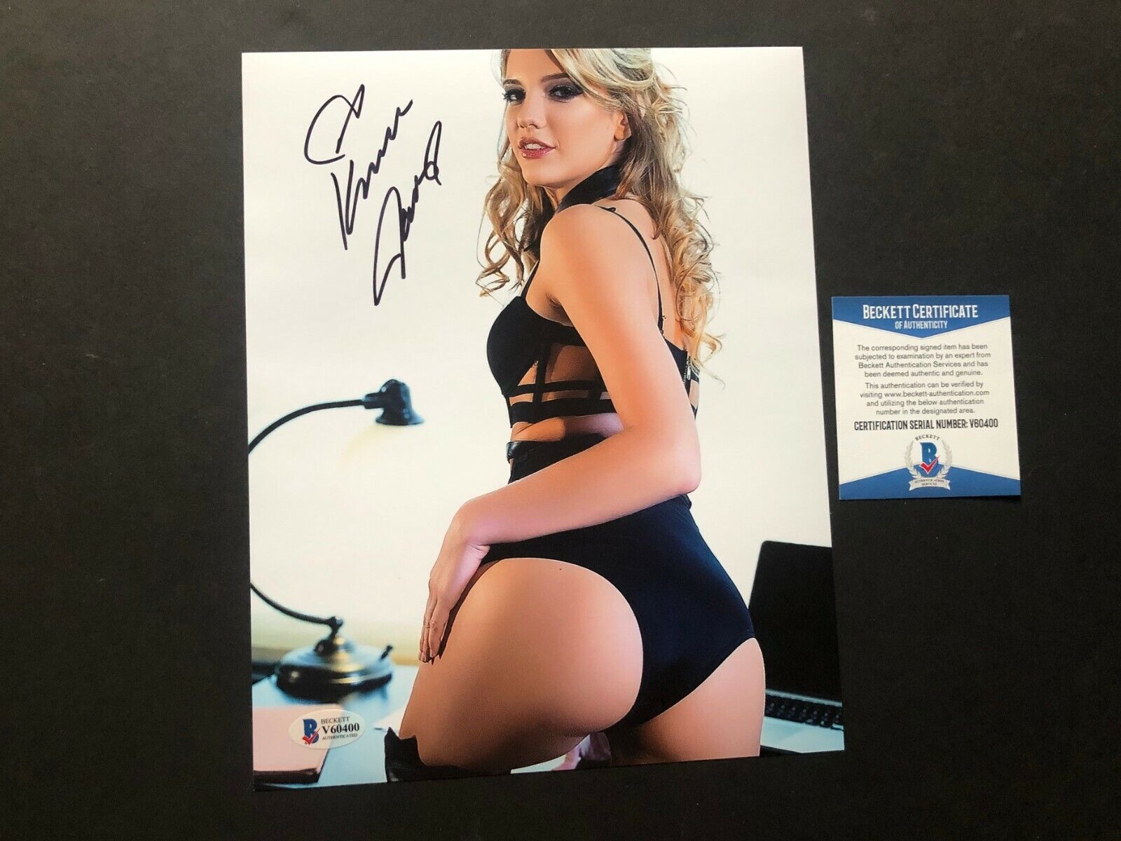 Kenna James Hot signed autographed very sexy 8x10 Photo Poster painting Beckett BAS coa