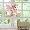 >SALE<Single-Side Dragon Diamond Art Hanging Pendant for Office Decor (Pink Wings)
