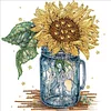 Diamond Painting-DIY Crystal Rhinestone Sunflower
