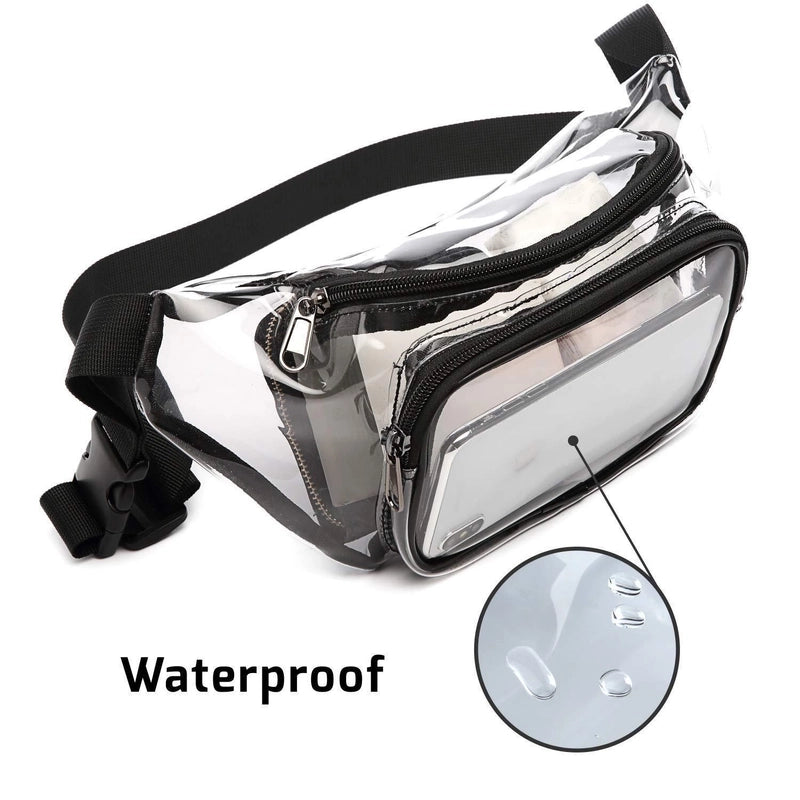 Casual Square PVC Waist Bags