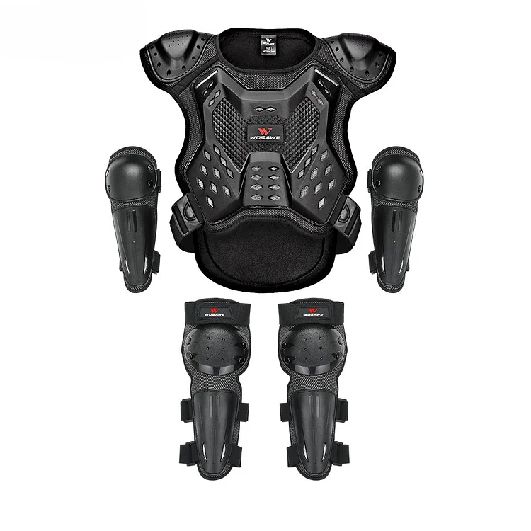 Kids/youth Protector Set Armor Vest/Elbow/Knee Pads