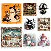 (Multi Style)Snowman With Wool Hat-Full Embroidery 3 strands 11CT Stamped Cross Stitch-40*50CM
