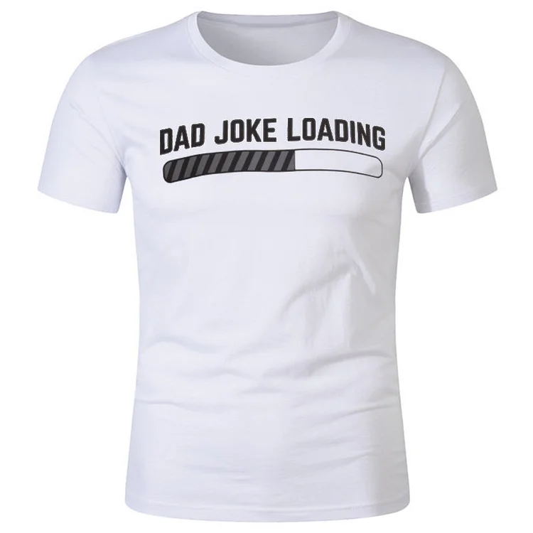 Man T Shirt round Neck Loose Print
