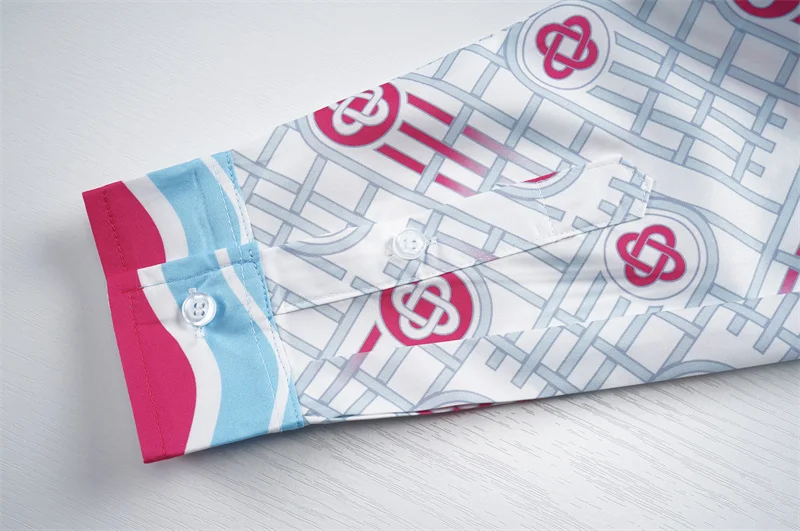 Casablanca 2023 new silk long-sleeved shirt