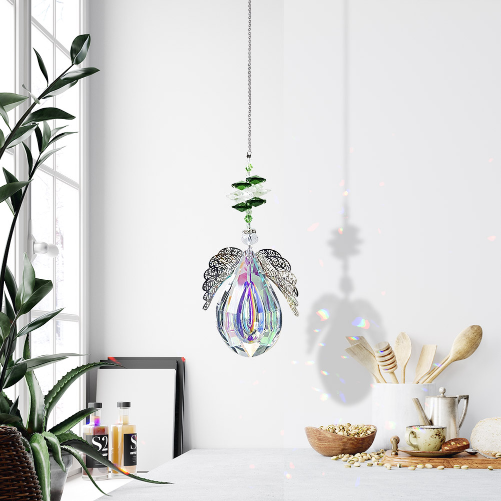 

Angel Wing - Art Crystal Suncatcher, 501 Original