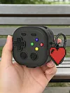 Protective Case Game Console Design Protective Skin Cover W/ Secure Lock Clip Compatible for Samsung Galaxy Buds 4/4 Pro 2026