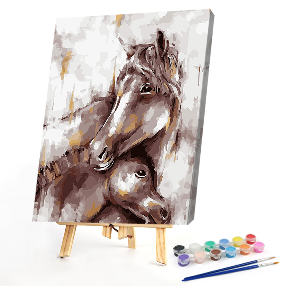 

40*50CM - Paint By Numbers - Horse, 501 Original