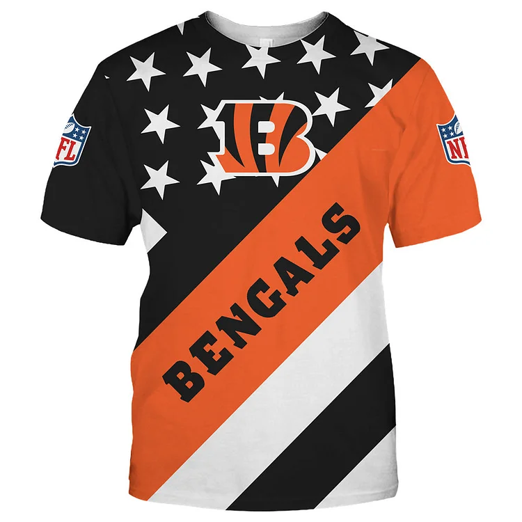 Cincinnati Bengals All Over Print T-Shirt