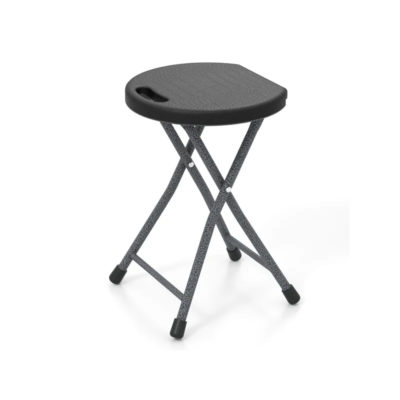 Portable Folding Stool with Built-in Handle for Traveling